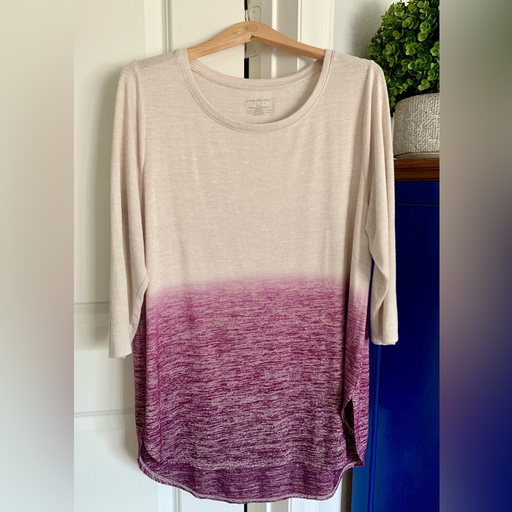Ombré Sweater Top from Lane Bryant 14/16